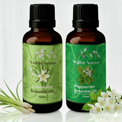 Widith Aromas Essential Oil 10ml (Citronella + Peppermint)(20 ml)
