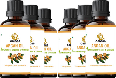 OBLONG ARGAN OIL 10ML PACK OF 6(60 ml)