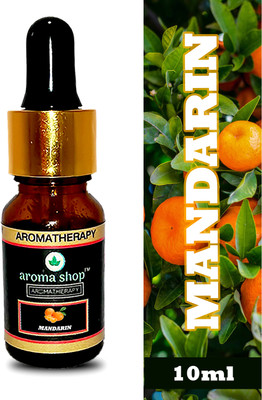AROMASHOP AROMATHERAPY PURE AND NATURAL MANDARIN ESSENTIAL OIL(10 ml)