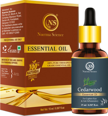 Nuerma Science Cedarwood Oil For Lighten Scars, Stretch Marks & Dark Spots Corrector(30 ml)