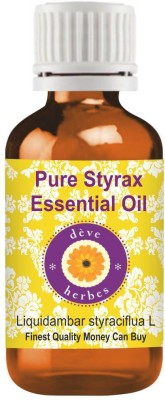 deve herbes Pure Styrax Essential Oil (Liquidambar styraciflua L) Steam Distilled(100 ml)