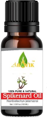 AHAVIK SPIKENARD Essential Oil 100ML HairGrowth|Skin Care|Body Pain(JatamansI Tel)(100 ml)