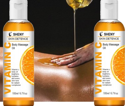 SHENY Relaxing Hand Body Massage Oil Pack Of 1 (100 ml)(200 ml)