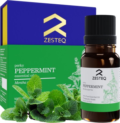 Zesteq Perky Peppermint Essential Oil Pure & Natural for Hair Therapeutic Grade(15 ml)