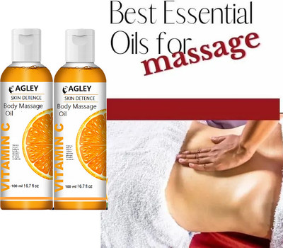 AGLEY Soft & Smooth Body Oil, Quick Non-Sticky for & Skin(200 ml)
