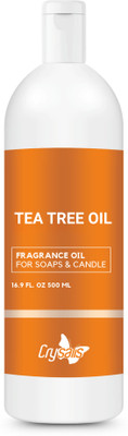 Crysalis Tea Tree Fragrance Oil – Long-Lasting Scent for Candles & DIY 500ml(500 ml)