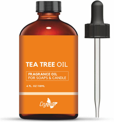 Crysalis Tea Tree Fragrance Oil for Candles, Soap & DIY(118 ml)