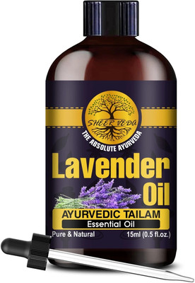 Sheer Veda Lavender Essential Oil, Pure, Natural and Undiluted for Skin, Hair and Aromatherapy.(15 ml)