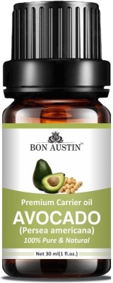 Bon Austin Avocado Premium Carrier Oil for Face, Hair and Skin - 30ml Pack of 1(30 ml)