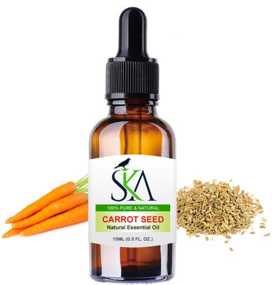 SKA Carrot Seed Oil For Reduces Wrinkles, Moisturises Scalp & All Skin Types(15 ml)