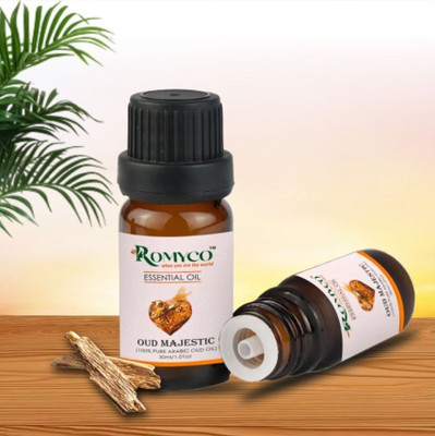 ROMYCO ARABIC OUD MAJESTIC Essential Oil - For Aromatherapy, Exotic scent, Mood Uplift(30 ml)