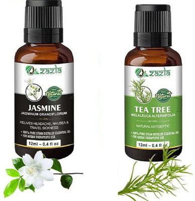 Zazla Essential Oil Jasmine & Tea-Tree(24 ml)