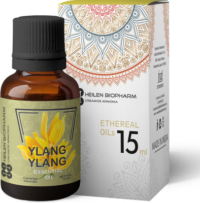 HEILEN BIOPHARM Ylang Ylang Essential Oil - 15 mL Bottle Pack of 1, For Skin Care & Aromatherapy(15 ml)