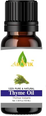 AHAVIK Thyme Essential Oil 100ML Ajwain Celery Seed HairGrowth|Skin Care|Body Pain(100 ml)