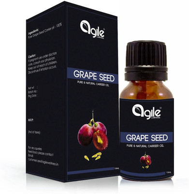 Agile Wellness Pure and Natural Grape Seed Oil 15 ml(15 ml)