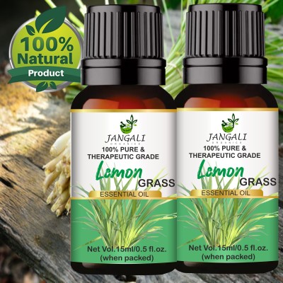 Pure Jangali Organics LEMON OIL Essential oil PRO Pure Natural For All Skin Type pack 2(30 ml)