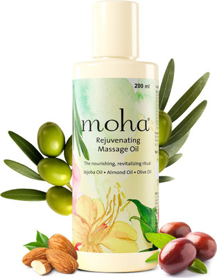 Moha Herbal Massage Oil (Pack of 2)(400 ml)