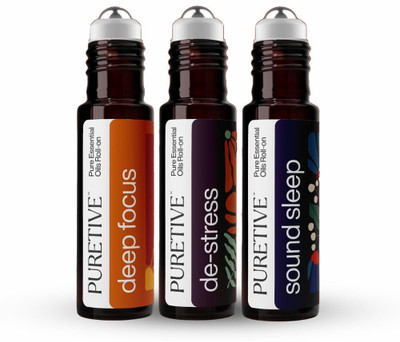 puretive Daily Calm on-the-go essential oil roll on kit(30 ml)