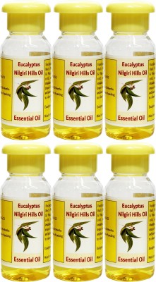 Eucalyptus Nilgiri Hills Oil - Pack Of 6(300 ml)