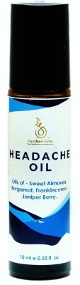 Earthen Echo Headache Oil, Aromatherapy, Essential oil, Stress-Relief, Fast-Acting, Roll On(10 ml)