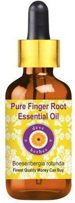 deve herbes Pure Finger Root Essential Oil (Boesenbergia rotunda) with Glass Dropper(5 ml)