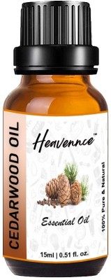 Heavennce Cedarwood Essential Oil for shinier hair and healthier skin(15 ml)