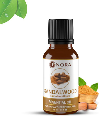 Enora Sandal Wood Premium Essential Oil for Aromatherapy Hair & Bath 15 ml(15 ml)