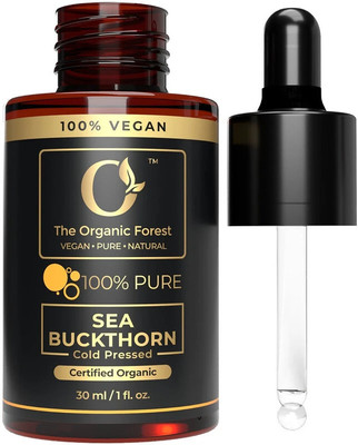 The Organic Forest Plant Based Sea Buckthorn Cold Pressed Carrier Oil for Aromatherapy Use(30 ml)