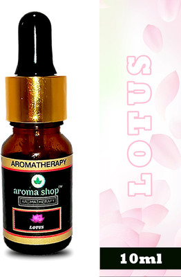AROMASHOP AROMATHERAPY PURE AND NATURAL LOTUS ESSENTIAL OIL(10 ml)