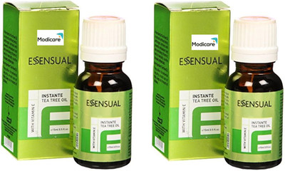 Modicare Essensual Instante Tea Tree Oil with Vitamin E (15 Ml) (Pack of 2)(30 ml)