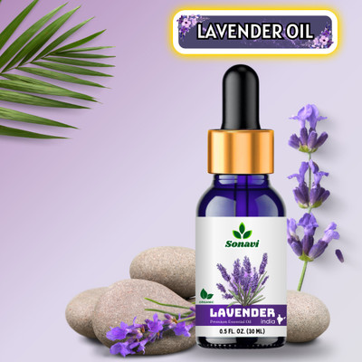 Sonavi Lavender Pure Essential Oil Calming Aromatherapy for Relaxation(30 ml)