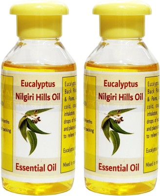 Eucalyptus Nilgiri Hills Oil - Pack Of 2(200 ml)