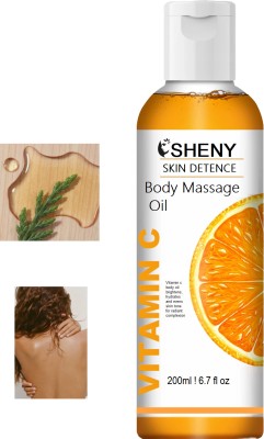 SHENY Vitamin C Skincare Serum,Natural Massage Oils for Massage Therapy(200 ml)