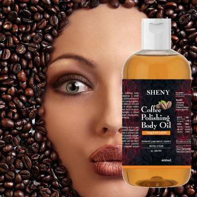 SHENY Sexy Romance Massage Body Oil Coffee Body Oil 400ML(400 ml)