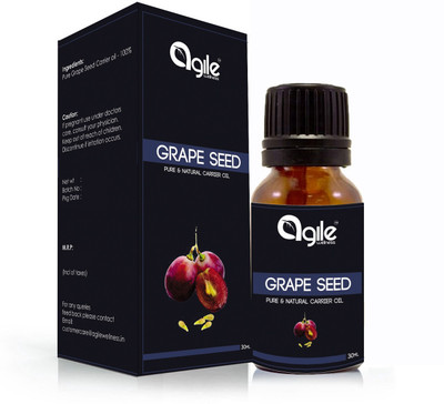 Agile Wellness Pure and Natural Grape Seed Oil 30 ml(30 ml)