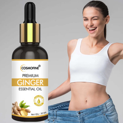 cosmofine Ginger Essential OilPromotes Weight Loss & Burns Extra Fat(30 ml)