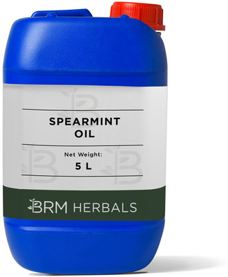 BRM Herbals Spearmint Essential Oil - 5L(5000 ml)