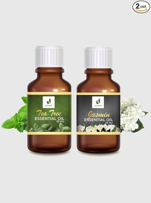 JAINIK Tea Tree & Jasmine Essential Oil, Aroma Oil, Diffuser, Candle(15 ml)