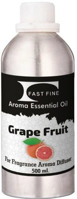 FAST FINE Pure Grape Fruit Diffuser Aroma Essential Oil long lasting Aroma Perfume(500 ml)