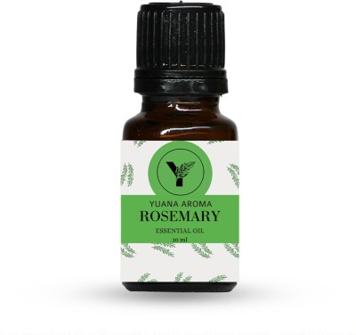 Yuana AROMA ROSEMARY ESSENTIAL OIL | Hair, Skin & Face Care | Pure & Natural(10 ml)