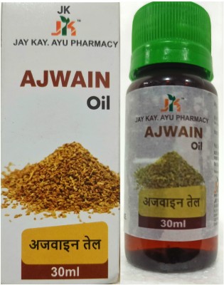 JAY KAY Pure Natural Ajwain / Ajowan Essential Oil with its herbal benefits(30 ml)