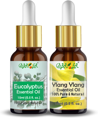 BROER Eucalyptus & Ylang Ylang Essential Oil - Pure, Natural, Refreshing & Undiluted(30 ml)