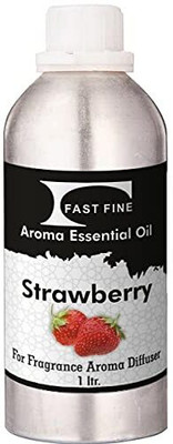 FAST FINE Pure Strawberry Diffuser Aroma Essential Oil long lasting Aroma Perfume(1000 ml)
