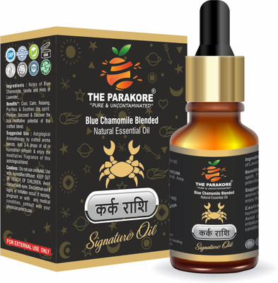 The Parakore Kark Rashi (Cancer Zodiac) [Blue Chamomile Blended Natural Essential Oil](30 ml)