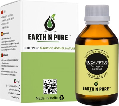 Earth N Pure Eucalyptus Essential Oil (100 Ml)(100 ml)