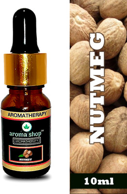AROMASHOP AROMATHERAPY PURE AND NATURAL NUTMEG ESSENTIAL OIL(10 ml)