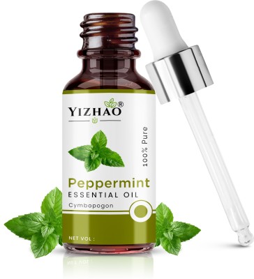 Yizhao Pure Peppermint Essential Oil (Mentha piperita)- 10 ml (Pack of 1)(10 ml)