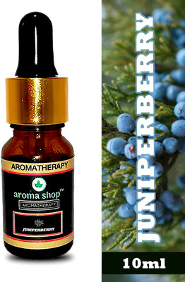 AROMASHOP AROMATHERAPY PURE AND NATURAL JUNIPERBERRY ESSENTIAL OIL(10 ml)
