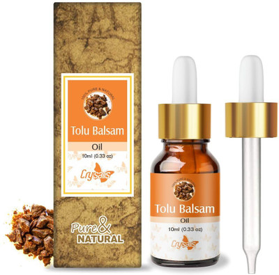 Crysalis Tolu Balsam (Myroxylon balsamum) Steam Distilled Pure Essential Oil(10 ml)