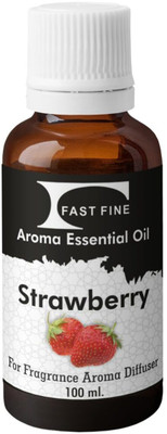 FAST FINE Pure Strawberry Diffuser Aroma Essential Oil long lasting Aroma Perfume(100 ml)